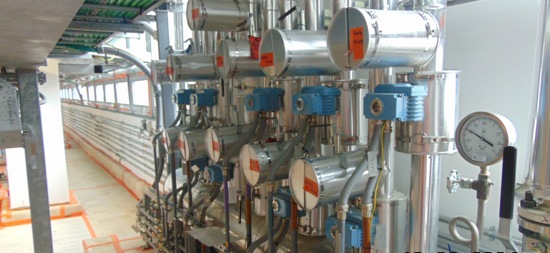 HVAC installation view 4